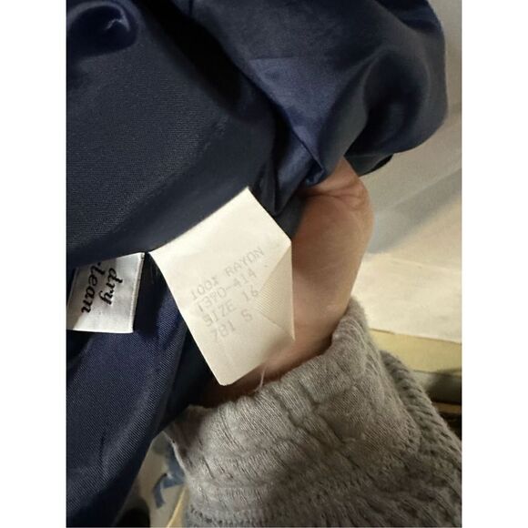 Vintage Pendleton Country Sophisticates women's Blue blazer - Picture 3 of 4